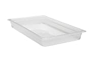 Cambro Translucent GN 1/1 Food Pans, 2-1/2"H x 12-3/4"W x 20-7/8"D, Pack Of 6 Containers 1 thumbnail image