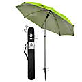 Ergodyne SHAX 6100 Work Umbrella, 7', Lime