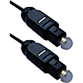 QVS Toslink Digital/SPDIF Optical UltraThin Audio Cable, 3' 1 thumbnail image