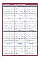 AT-A-GLANCE® Reversible Yearly Wall Calendar, 24" x 36", January to December 2021, PM21228 1 thumbnail image