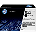 HP 05X High-Yield Black Toner Cartridge, CE505X