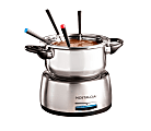 Nostalgia Electrics 6-Cup Stainless-Steel Electric Fondue Pot With Temperature Control 1 thumbnail image