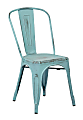 Office Star™ Bristow Armless Chairs, Antique Sky Blue, Set Of 2 Chairs 1 thumbnail image
