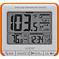 La Crosse Technology 308-179OR Wireless Weather Station - Clock, Calendar, Alarm - For Indoor, Outdoor