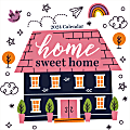 2024 TF Publishing Art & Design Wall Calendar, 12" x 12", Home Sweet Home, January To December 1 thumbnail image