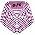 Genuine Joe Urinal Screens - Lasts upto 30 Days - Dual Sided Design - 10 / Carton - Purple 1 thumbnail image