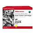 Office Depot® Remanufactured Yellow High Yield Toner Cartridge Replacement For HP 212X, OD212XY 1 thumbnail image