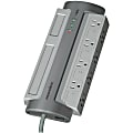 Panamax MAX M8-EX 8-Outlet Surge Protector With Circuitry Protection, 8', Gray