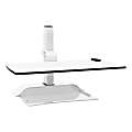 Safco® Electric Desktop Sit-Stand Armless Desk Riser, White