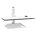 Safco® Electric Desktop Sit-Stand Armless Desk Riser, White 1 thumbnail image