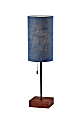 Adesso® Trudy Table Lamp, 26-3/4”H, Walnut/Blue 1 thumbnail image