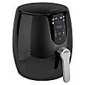 West Bend 3.7-Quart Air Fryer, 10-7/16" x 12-1/2" x 12-7/16", Black