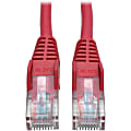 Eaton Tripp Lite Series Cat5e 350 MHz Snagless Molded (UTP) Ethernet Cable (RJ45 M/M), PoE - Red, 10 ft. (3.05 m) - N001010RD 1 thumbnail image