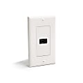 StarTech.com Single Outlet Female HDMI® Wall Plate White - 1-gang - HDMI Digital Audio/Video - White 1 thumbnail image