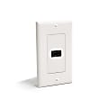 StarTech.com Single Outlet Female HDMI® Wall Plate White - 1-gang - HDMI Digital Audio/Video - White 1 thumbnail image
