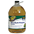 Zep Multipurpose Pine Cleaner - For Multipurpose - Concentrate - 128 fl oz (4 quart) - Pine ScentBottle - 4 / Carton - Disinfectant, Deodorize - Brown