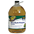 Zep Multipurpose Pine Cleaner - For Multipurpose - Concentrate - 128 fl oz (4 quart) - Pine Scent - Disinfectant, Deodorize - Brown Bottle - 4/Carton 1 thumbnail image