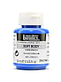 Liquitex Soft Body Professional Artist Acrylic Colors, 2 Oz, Cerulean Blue, Pack Of 2