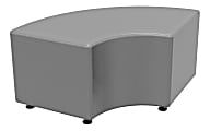Marco Group Sonik Curved Bench, Frost Gray 1 thumbnail image