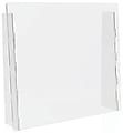 Deflect-O Polycarbonate Countertop Barriers, 24"H x 27"W x 1/8"D, Clear, Set Of 2 Barriers 1 thumbnail image