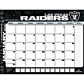 Lang Turner Licensing Sports Monthly Desk Pad, 17" x 22", Las Vegas Raiders, January To December 2021