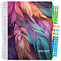 2026-2027 Excello Brands Weekly/Monthly Academic Year Deluxe Teacher Planner, 8-1/2" x 11", Pastel Peacock, August To July, Total Qty 1 1 thumbnail image