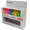Westcott® Kids School Pack Scissors, 5", Pointed, Multicolor, Pack Of 12 1 thumbnail image