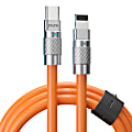 Statik TSumoCharge 27W USB-C To Lightning Charging Cable, Orange, PUP-0126-ORG-CL