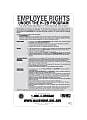 ComplyRight™ Federal Specialty Posters, Employee Rights Under The H-2B Program, English, 11" x 17"