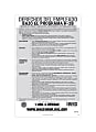 ComplyRight™ Federal Specialty Posters, Employee Rights Under The H-2B Program, Spanish, 11" x 17" 1 thumbnail image