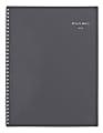 AT-A-GLANCE® DayMinder® Monthly Planner, 8-1/2" x 11", Gray, January to December 2020