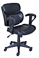 Serta® Accucell Bonded Leather Task Chair, Black