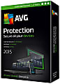 AVG Protection 2015, For PC/Mac/Android, 2-Year Subscription, Traditional Disc