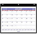 AT-A-GLANCE 2023 RY Monthly Desk Wall Calendar with Clear Cover and Vinyl Holder, Small, 11" x 8" 1 thumbnail image