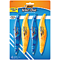 BIC Wite-Out Exact Liner™ Correction Tape, 1/5" Line Coverage, 236", Pack Of 4 1 thumbnail image