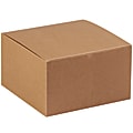 Partners Brand Gift Boxes, 10"L x 10"W x 6"H, 100% Recycled, Kraft, Case Of 50 1 thumbnail image