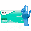 ProWorks Nitrile Powder-Free Exam Gloves, Large, Blue, 50 Gloves Per Box, Carton Of 10 Boxes 1 thumbnail image