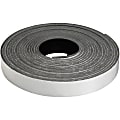 Zeus Magnetic Tape Refill - 0.50" Width x 15 ft Length - 1 / Roll - Black 1 thumbnail image
