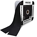 VELCRO® Industrial Fastener Tape - 25 ft Length x 2" Width - 1 / Roll - Black