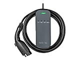 Accell AxFAST 16-Amp Dual-Voltage Portable EV Charging Station (EVSE), Black 1 thumbnail image
