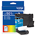 Brother LC501C Standard Yield Cyan Ink Cartridge 1 thumbnail image