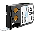 Dymo XTL Permanent Flat Surface Label Cartridge - 15/32" Width - Permanent Adhesive - Thermal Transfer - Clear - Polyester - 1 Each 1 thumbnail image