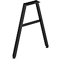 HON Mod Collection Worksurface 24"W A-leg Support - 24" - Finish: Black