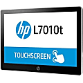 HP L7010t 10.1" LCD Touchscreen Monitor - 16:10 - 30 ms - Projected Capacitive - Multi-touch Screen - T6N30A8ABA 1 thumbnail image