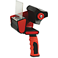 Sparco 3" Packaging Tape Dispenser - 3" Core - Ergonomic Design, Adjustable Tension Mechanism, Durable - Red, Black - 1 Each 1 thumbnail image
