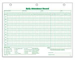 TOPS® Daily Attendance Record, 8 1/2" x 11", Pack Of 50 1 thumbnail image