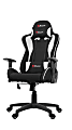 Arozzi Forte Ergonomic Fabric High-Back Gaming Chair, White/Black 1 thumbnail image