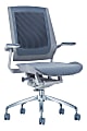 Koplus BodyFlex Fabric Mid-Back Task Chair, Gray/Gray 1 thumbnail image