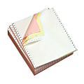 Office Depot® Brand Computer Paper, 3-Part, Clean Edge, Carbonless, 9-1/2" x 11", 15 Lb, Multicolor, Carton Of 1000 Forms 1 thumbnail image