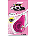 BIC® Breast Cancer Aware Wite-Out Correction Tape, 0.16" x 472", White